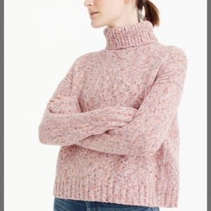 Marled Wool Turtleneck
